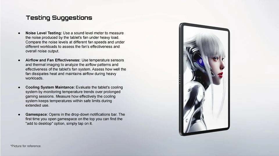 Redmagic Gaming Tablet 10.9" Snapdragon 8 Gen 3 Leading Version 10100mAh 50MP  include the charger