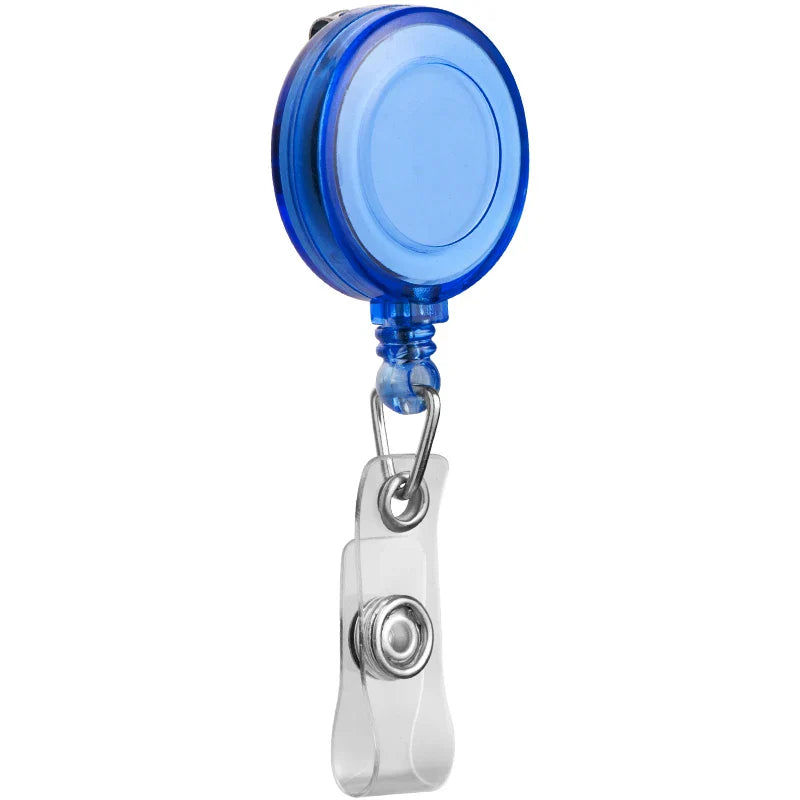 10pcs Retractable Badge Holder Clips for Nurse ID Badge, Reel with Belt Clip Doctor ID Card Chain Clips School Student Office.