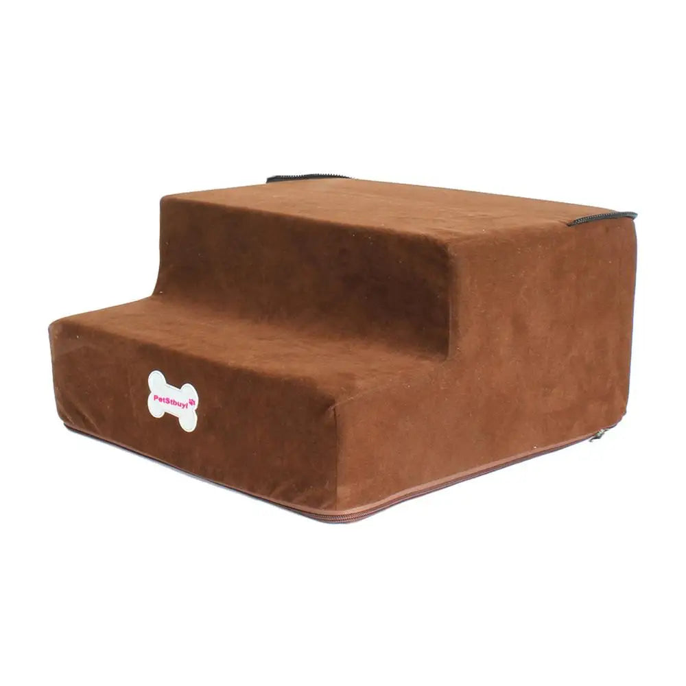 30cm High Detachable Dog Steps Pet Dog Stairs Step Cat Stairs 2 Story Staircase Assembly Removable Wash Stairs Ladder Dog Stairs