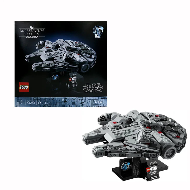 LEGO 75375 Star Wars: A New Hope Millennium Falcon 25th Anniversary Buildable Starship Model