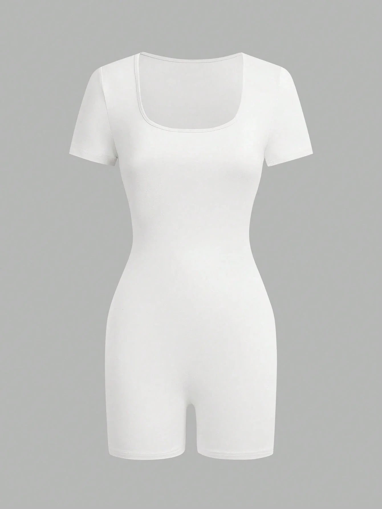 American short-sleeved outdoor and sports clothing, yoga integrated sports suit, women's fitness stretchy tight-fitting clothes
