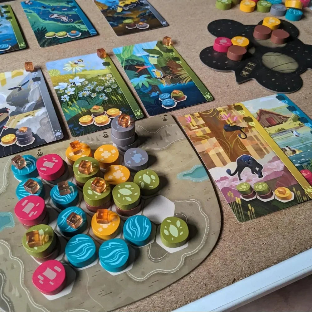 Harmonies - Board Games - Creation of Landscapes and Habitats for Animals - Strategy and Creativity - For Ages 10 and Above