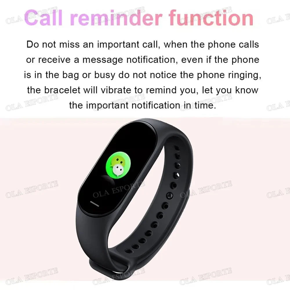 M7 Smart Band Watch Men Women Silicone Heart Rate Smart Band Varied Dial Fitness Tracker Fitness Sport Bracelet For Android HW12