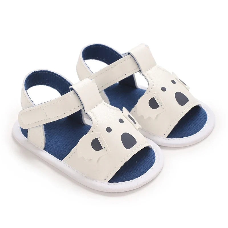 Infant Pre-Walker Shoes 0-18M Baby Shoes Summer Sandals, Cute Breathable Soft Sole Footwear for Boys Girls