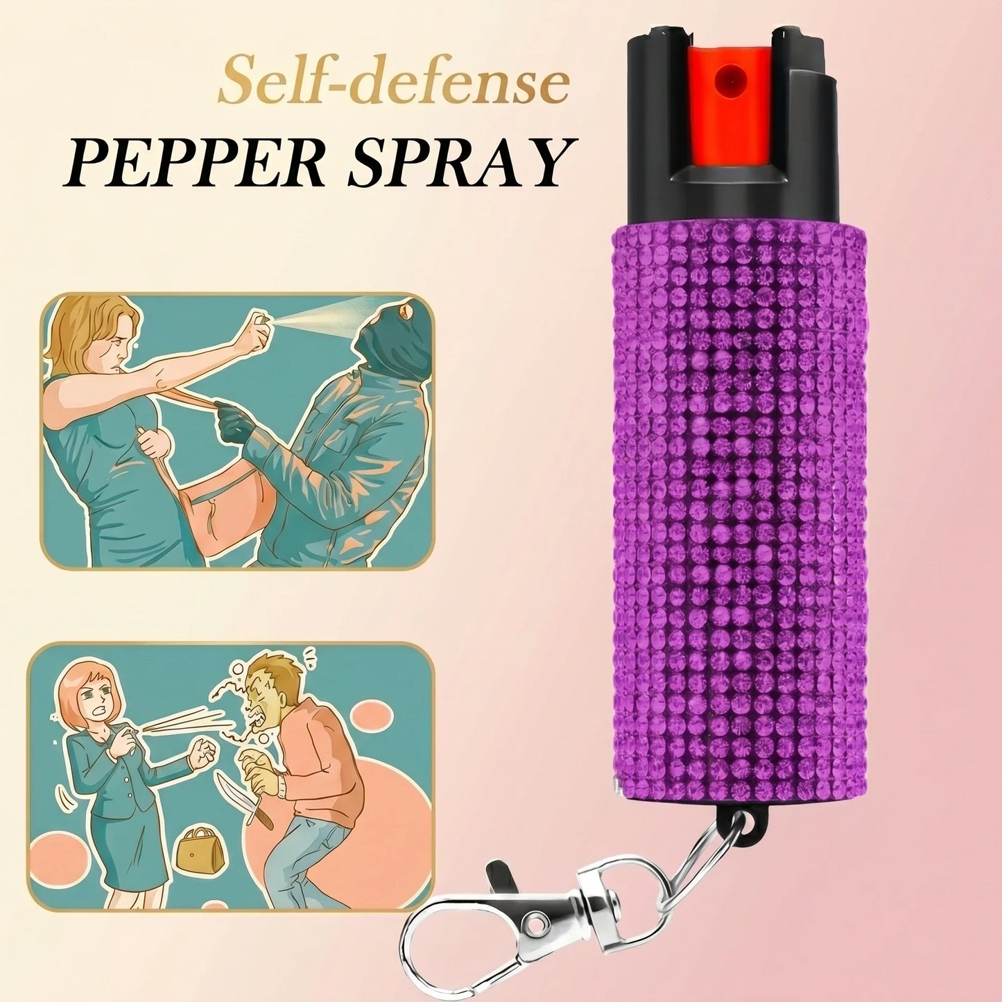 50ml Outdoor Animal Repellent Spray, Safety Lock, Bear and Dog
