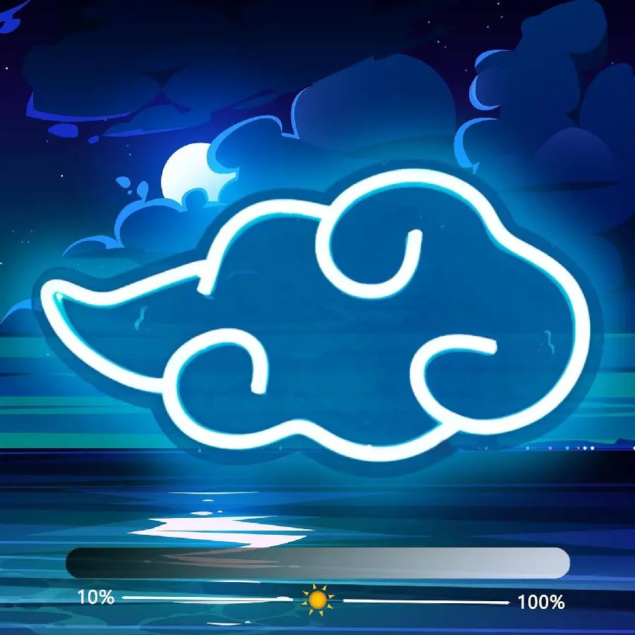 Sunrise Sunset Neon Sign Moon over Sea  LED Light Twilight Wave  Wall Signs for Room Decor Anime Neon Light Acrylic cloud Sign