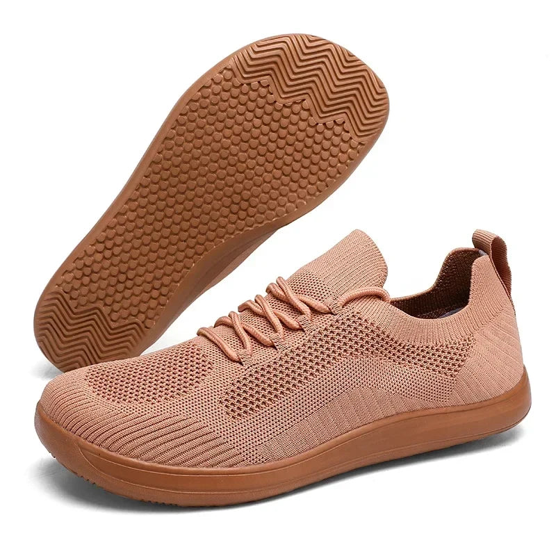 Men's Wide Toe Minimalist Sports Shoes Breathable and Comfortable Hiking Shoes Breathable Black Fitness Running Women's Shoes