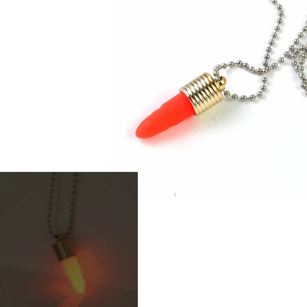 Fashionable and energetic pendants that glow after absorbing light at night, wholesale of men's and women's jewelry gifts