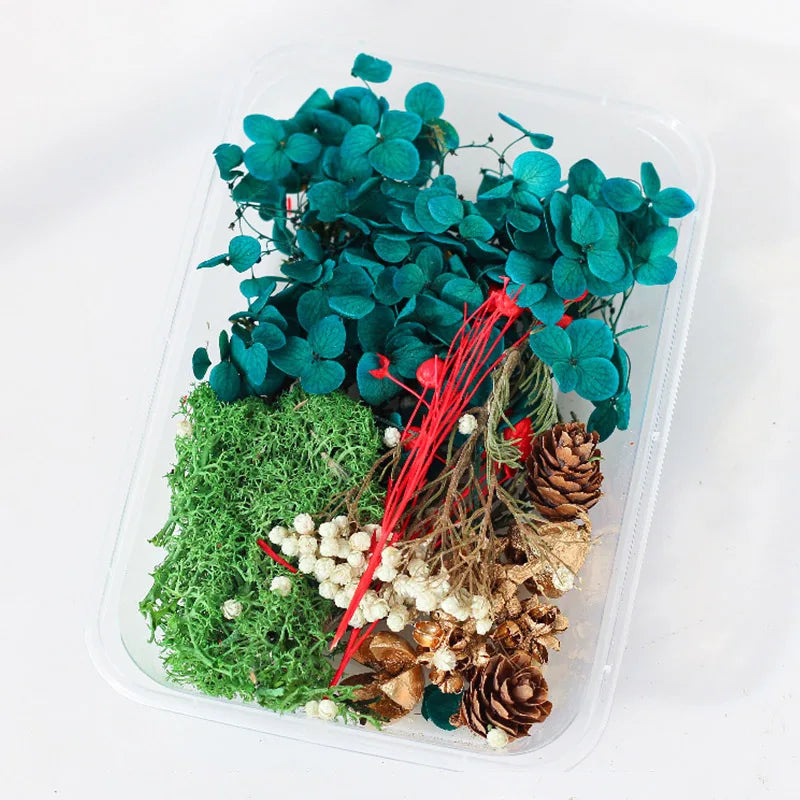 1Box Dried Flowers Dry Plants for Epoxy Resin Casting Mold DIY Aromatherapy Candle Molds Crafts Accessories