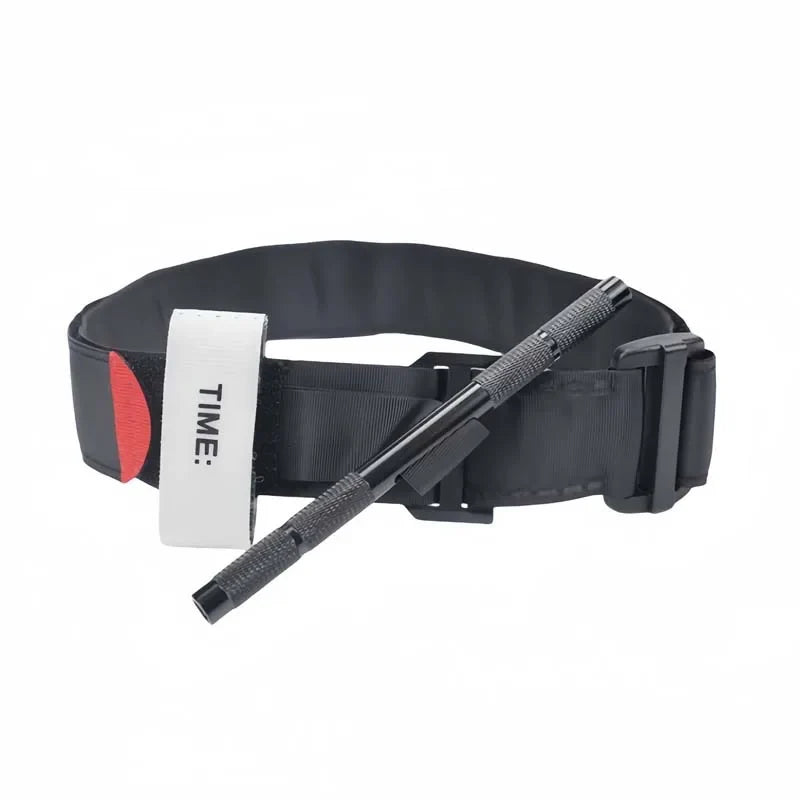 Tactical Tourniquet Set - Rotary Medical Emergency Strap with Tactical Pen & Scissors | Essential for Outdoor Survival, Combat,