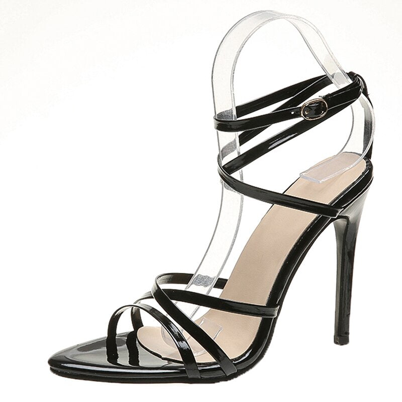 Sexy Women's Stiletto Shoes 2023 Summer New Fashion Red Pumps