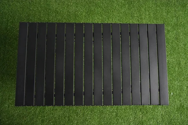 Lightweight Stainless Steel Foldable Camping Table for Outdoor Adventures Picnics Gym Use Exteriors