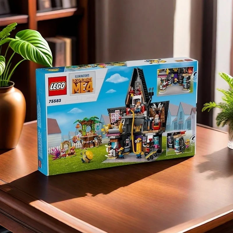 75583 LEGO Minions and Gru's Family Mansion,Fun Despicable Me Toy, Creative Gift for Boys and Girls Aged 8 and Up