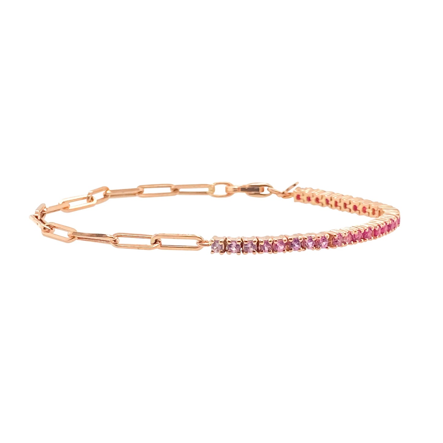 Luxury Color Cubic Zirconia Gold Color Tennis Bracelets For Women Girls 2022 New Trend Chain Bracelets Jewelry Party Gifts