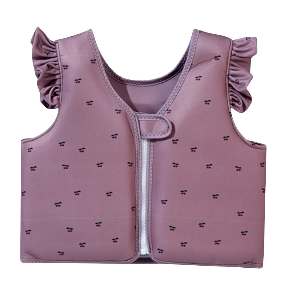 Kids Life Jackets Inflatable Swim Vest Children Assisted Inflatable Swimwear Cartoon Toddler Life Vest Swimming Pool Accessories