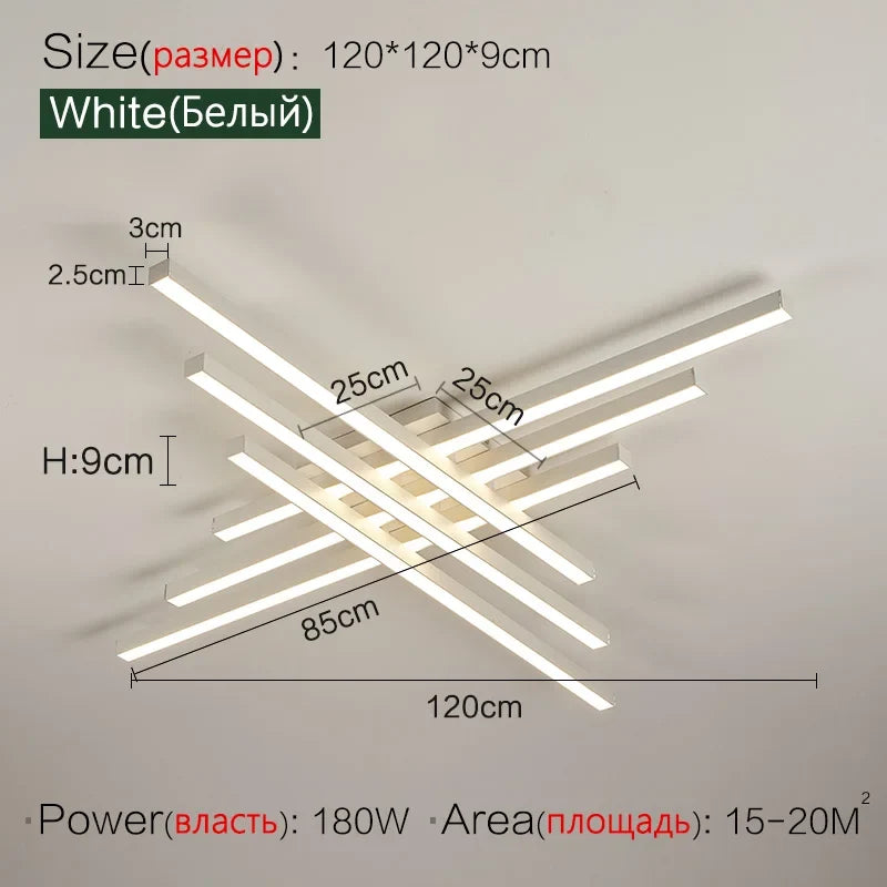 Ceiling light simple modern bedroom  atmosphere duplex villa hall Nordic lamps minimalist living room lamp room ceiling lights