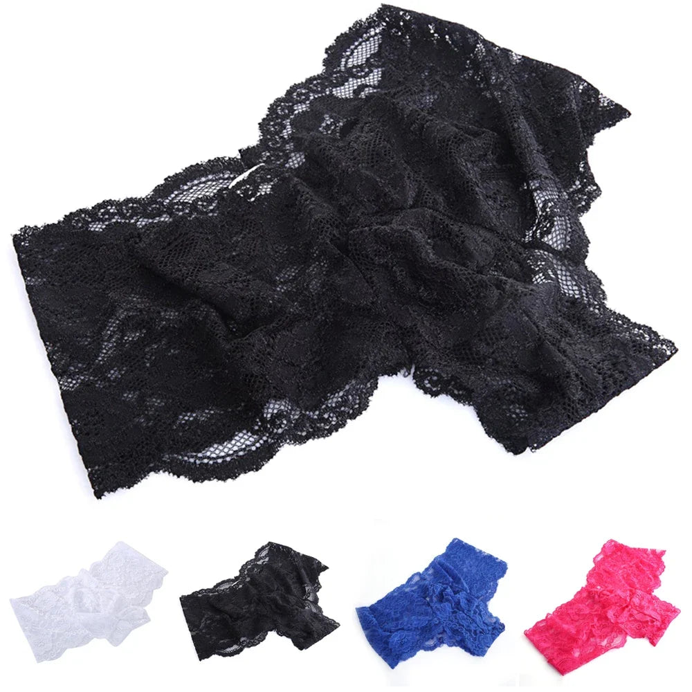 Men's  Lace Briefs Underwear Breathable And Sexy Men's Underwear