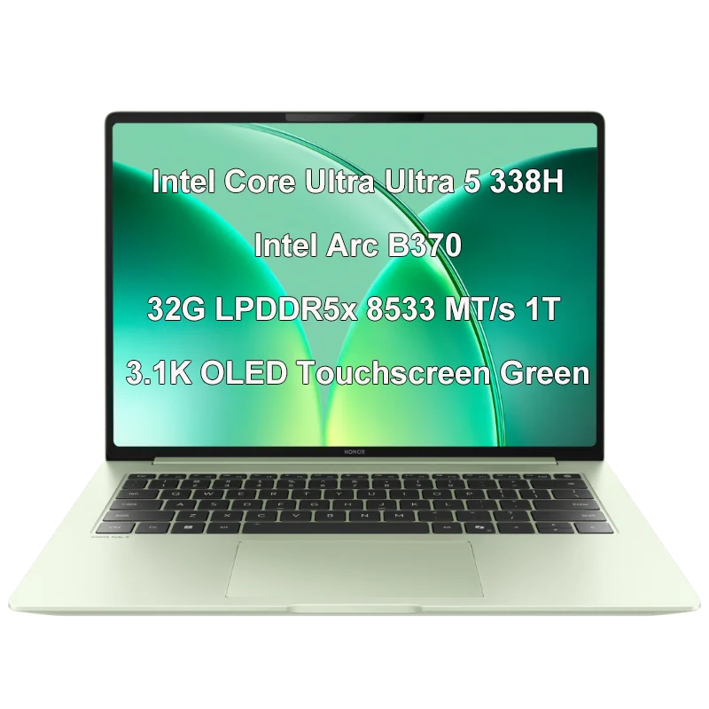 Honor MagicBook Pro 14 2026 Laptop14.6" 3.1K OLED Touchscreen Ultra5/Ultra X7  32GB RAM 1TB SSD 92Wh Long Battery Life PC Laptop