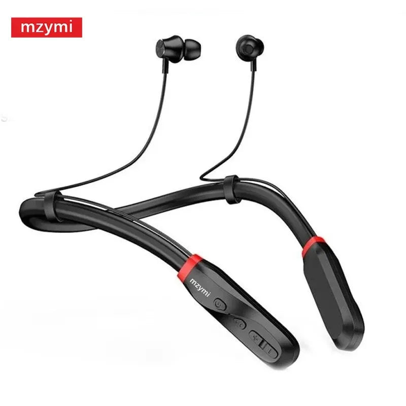 MZYMI I35 Neckband Bluetooth Headphones 200 Hour Play Wireless Earphone 9D Sound Sport Headset Waterproof TWS Earbuds For XIAOMI