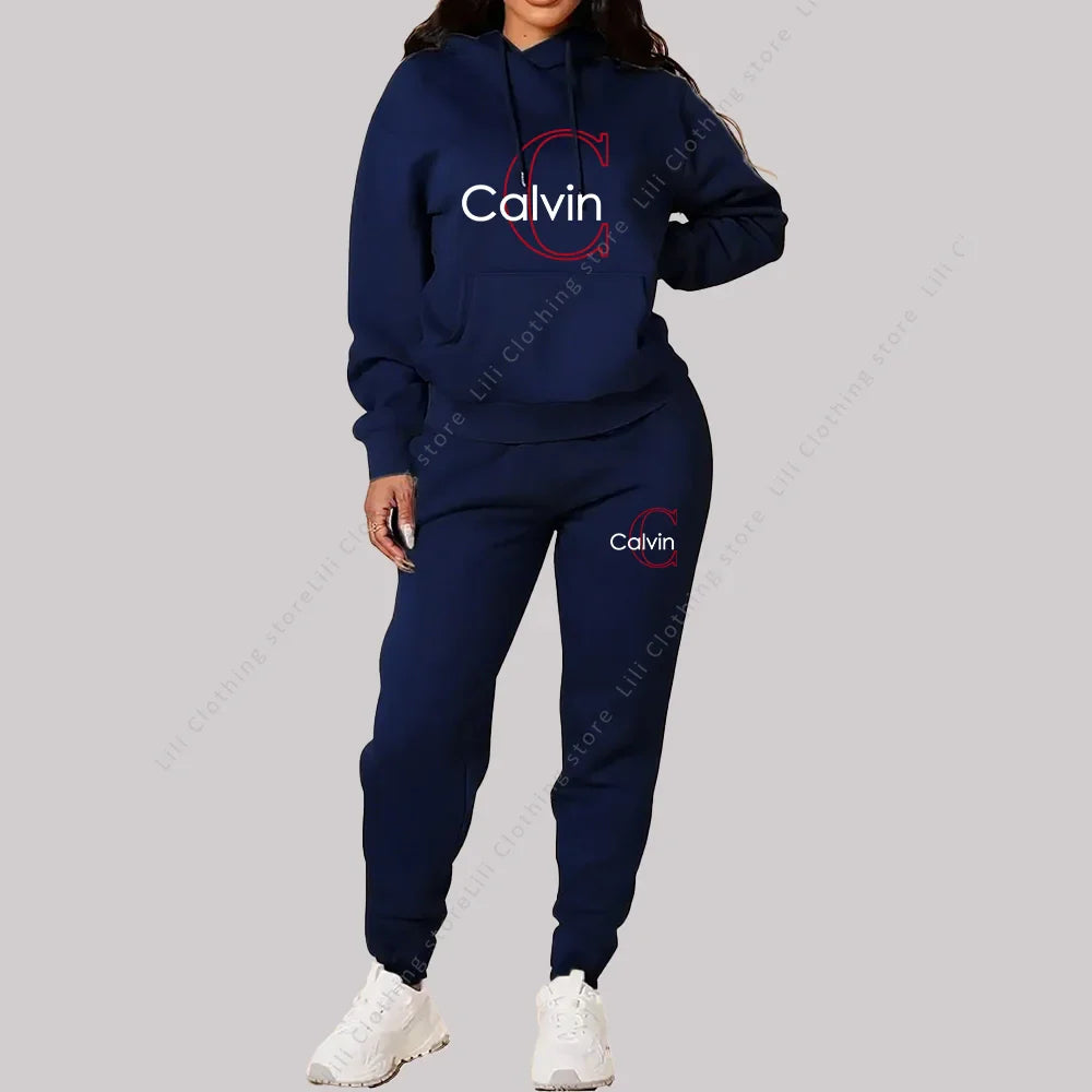 2025 New Ladies Aesthetic Designer Clothes, Trend Sportswear, Hoodies, Sweatpants, 2 piece Outfits.