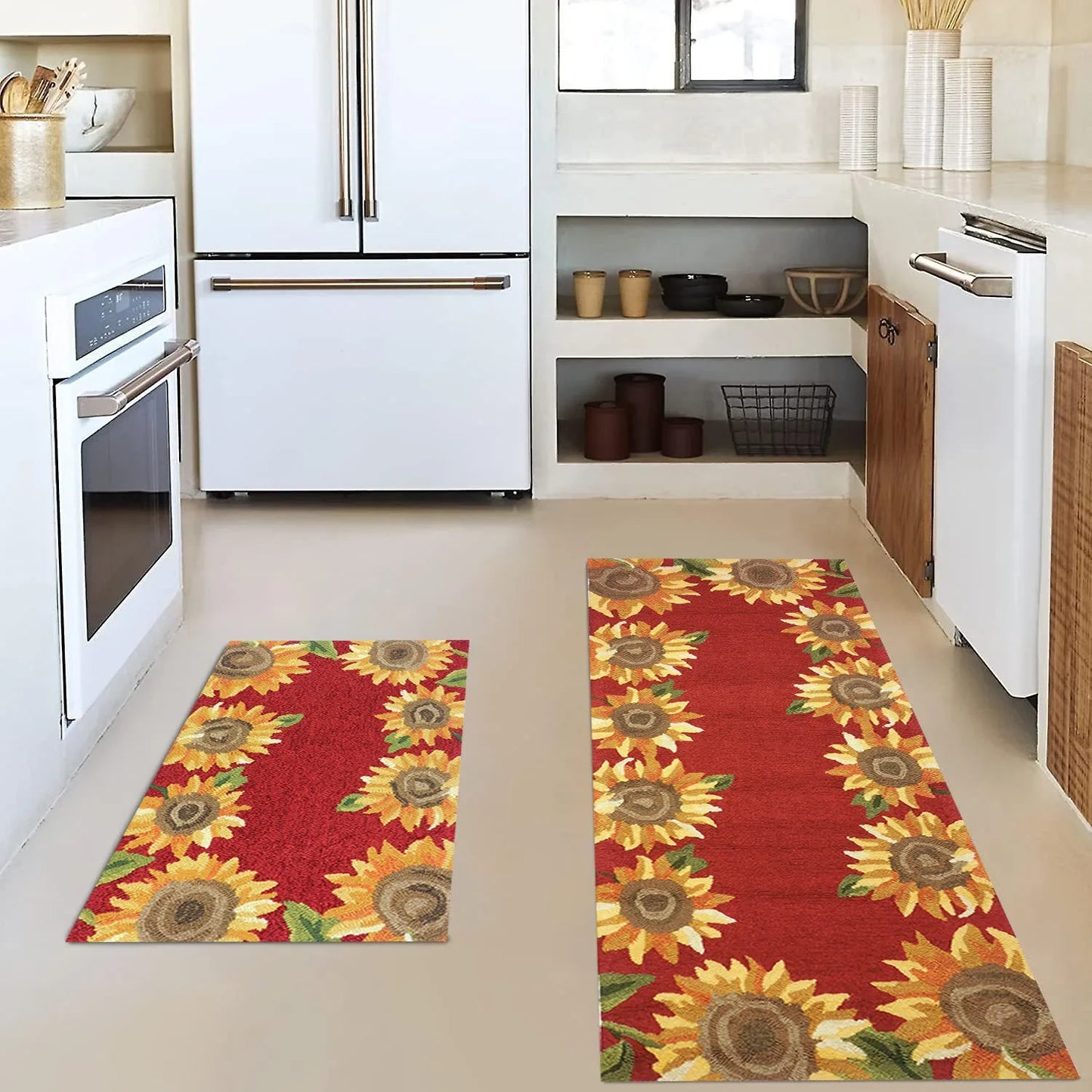 Kitchen Mat for Floor Non-slip Absorbent Kitchen Rug Kitchen Carpet Long Carpet Bathroom Mat Washable Decor Entrance Doormat