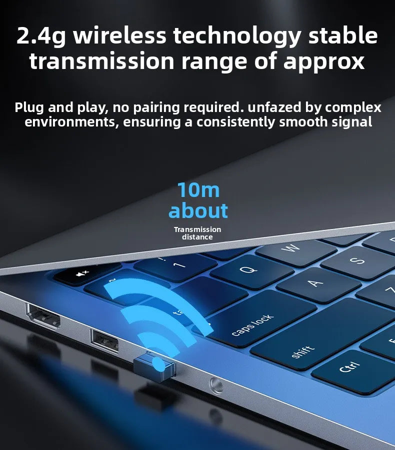 Wireless keyboard and mouse set, mechanical touch keyboard and mouse universal set, desktop computer laptop e-sports specific