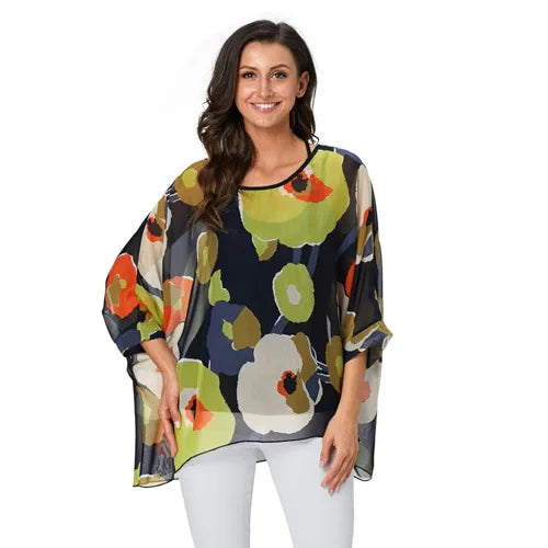 BHflutter 4XL 5XL 6XL Plus Size Women Blouse 2022 Sexy Off Shoulder Leopard Print Summer Tops Tees Casual Chiffon Blouses Shirts