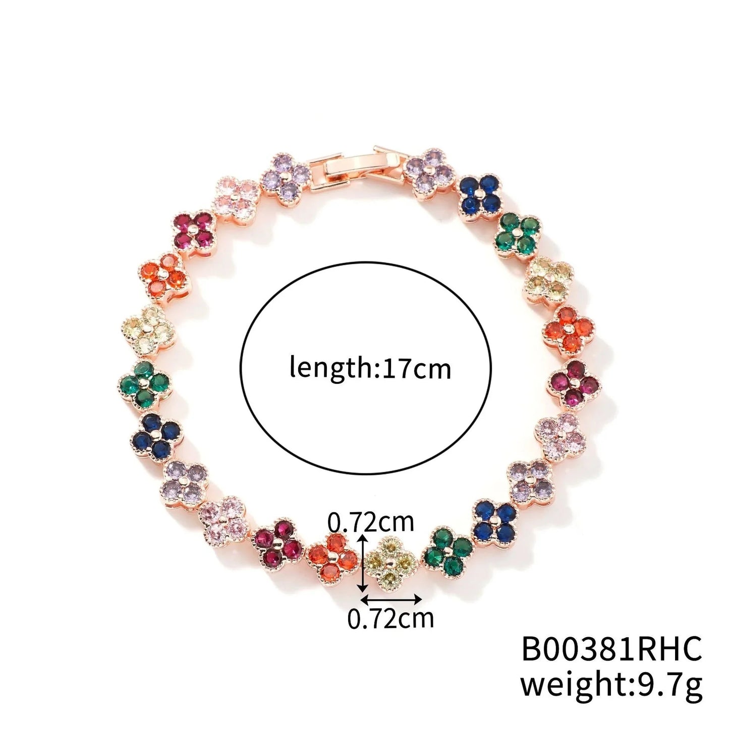 Flower Lucky Stainless Steel Bracelet