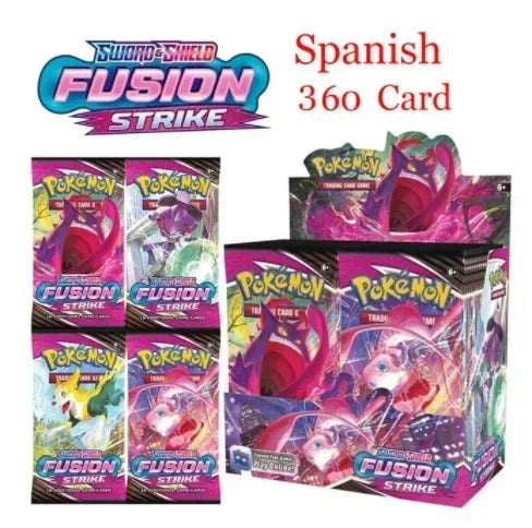 Pokémon Cards TCG: 324Pcs Scarlet & Violet Evolutions Booster Box 36 Pack Box Rare Booster Pack Vamx Collectible Card Toys Gifts