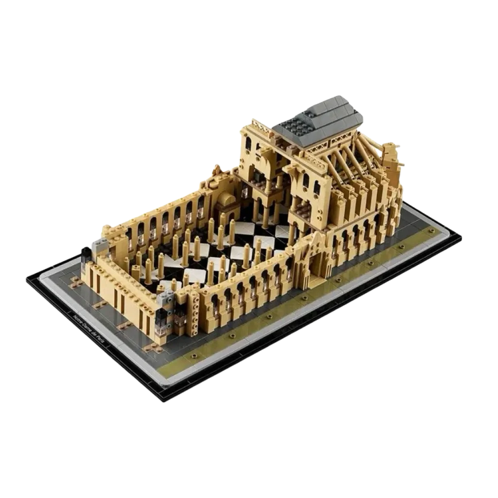 21061  LEGO  Architecture Notre-Dame de Paris Replica, Architectural Model Kit, Collectible Building Set for Adults