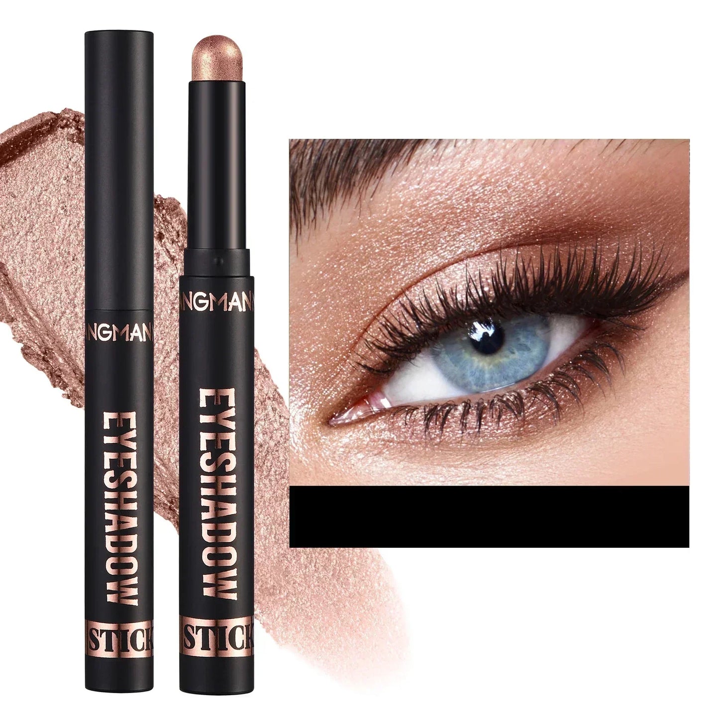 Pearlescent Eyeshadow Sticks Waterproof Not Smudge Easy To Color Eye Shadow Makeup Pigment Glitter Shimmer Lasting Eyeshadow Pen