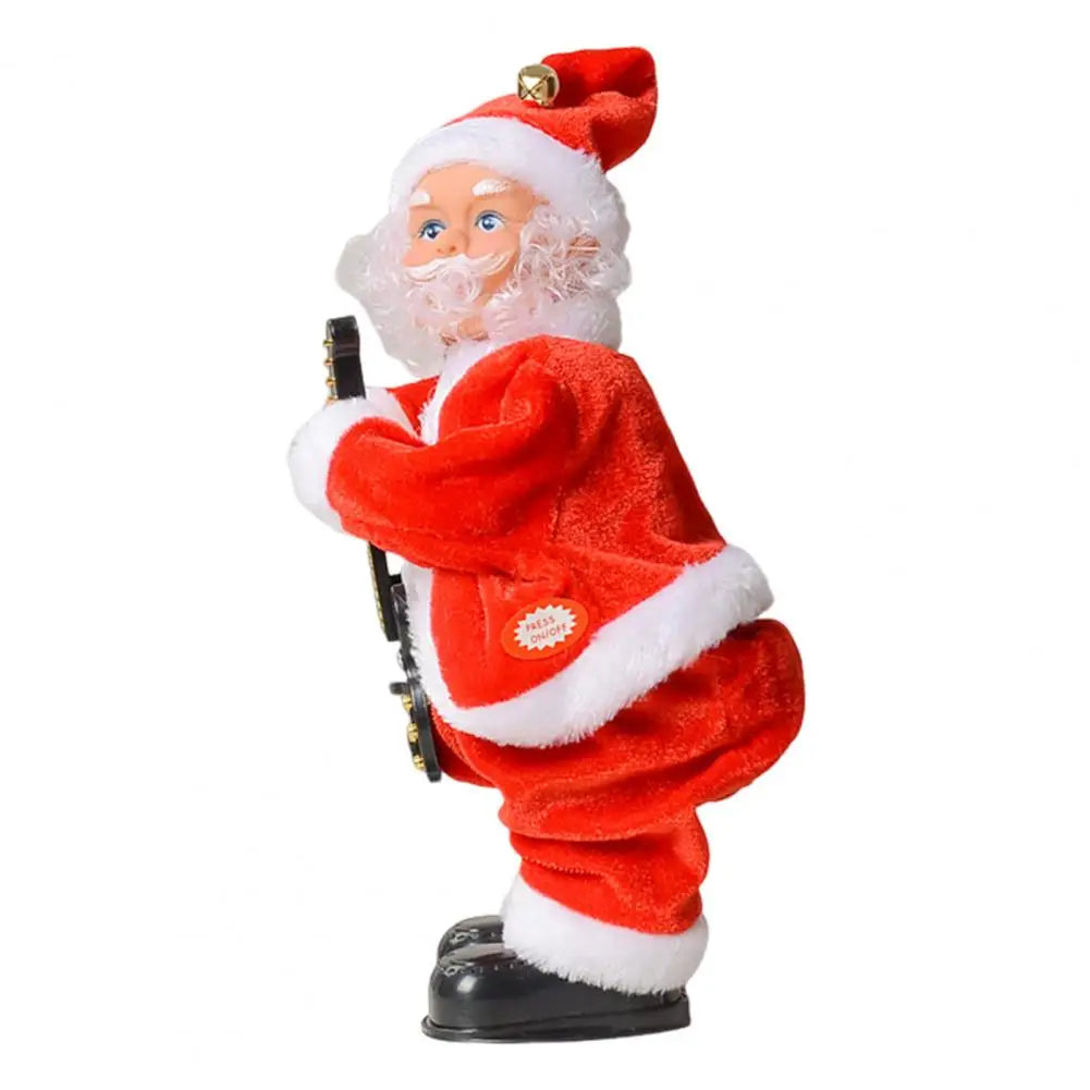 Electric Santa Claus Twerking Elderly Doll Buttock Shaking Xmas Figurine Dancing Christmas Music Toy Party Decor