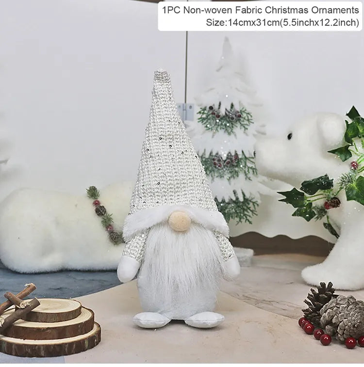 Christmas Faceless Doll Gnome 2023 Merry Christmas Decorations For Home Cristmas Ornament Xmas Navidad Natal New Year 2024