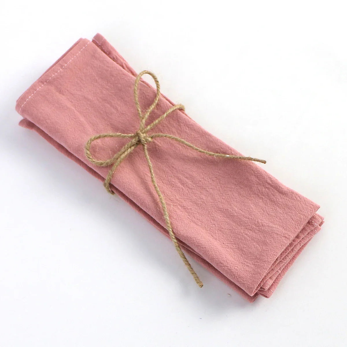 20PC 30X45CM Cotton Hotel Serving Cloth Napkins Fabric Family Dinner Kitchen Green Tea Towels Table Mat Wedding Table Decoration