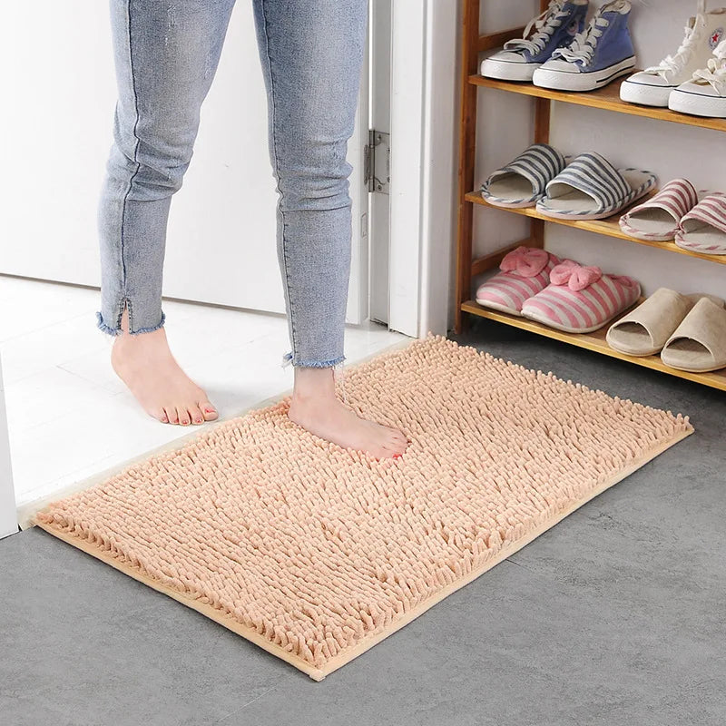 Carpet Rug Bedroom Plush Mat Room Decor Bath Rugs for Rooms Foot Carpets Living Decoration Home Floor Bathroom Kitchen Door Mats