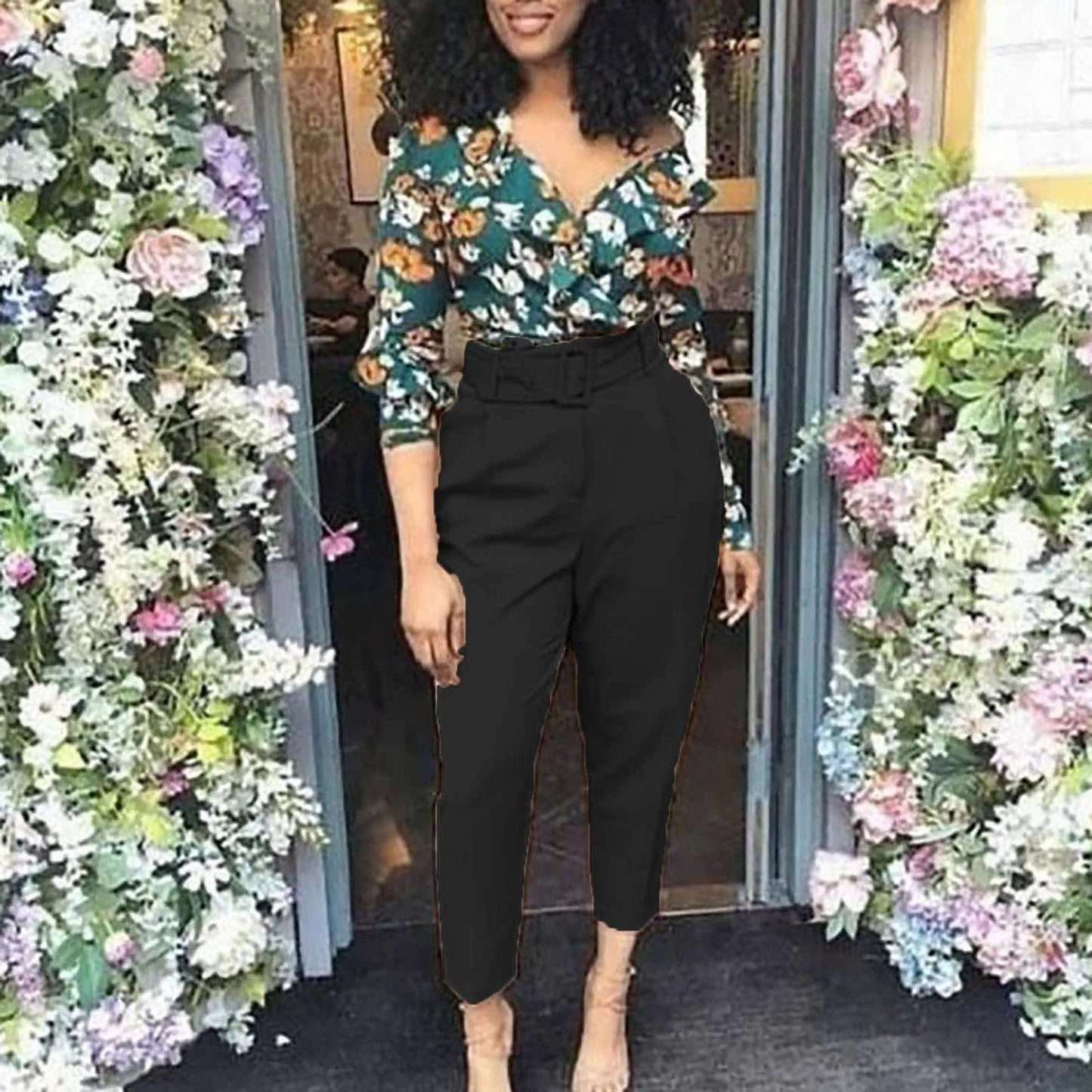 Women Pantsuit Spring And Summer High Waist Casual Trousers Slim Fit Suit Pants Ladies Trousers Autumn Pantalones De Mujer Jeans