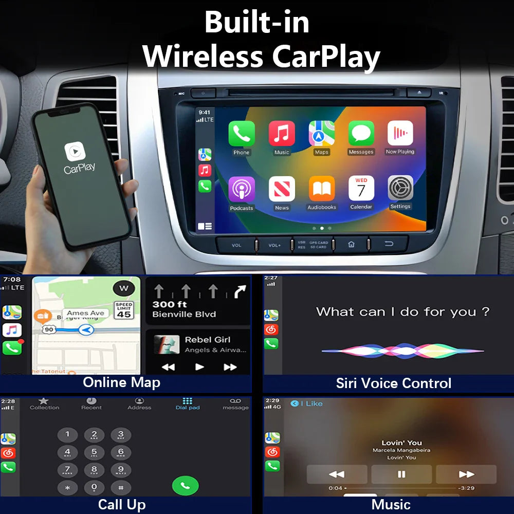 CHSTEK Car Radio Android 13 Carplay For Kia Sorento 2012- 2015 Automotiva Navigation Bluetooth5.0 WIFI 4G Multimedia Auto Stereo