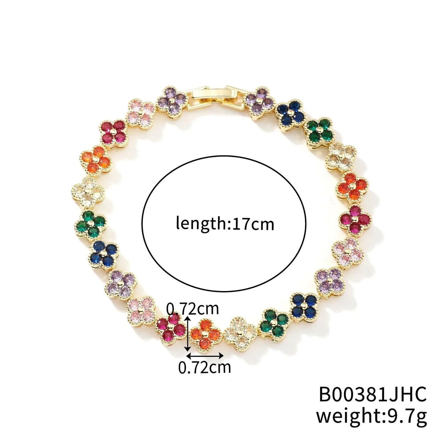 Flower Lucky Stainless Steel Bracelet