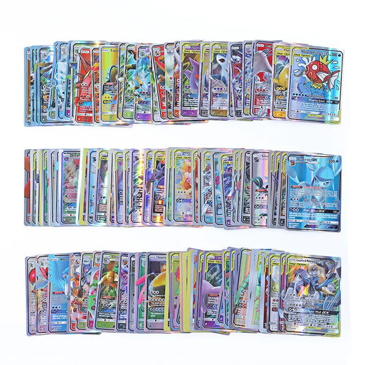 20Pcs English Pokemon Cards GX Tag Team Vmax EX Mega Shining Game Battle Carte Trading Collection Cards Toys Children Gift