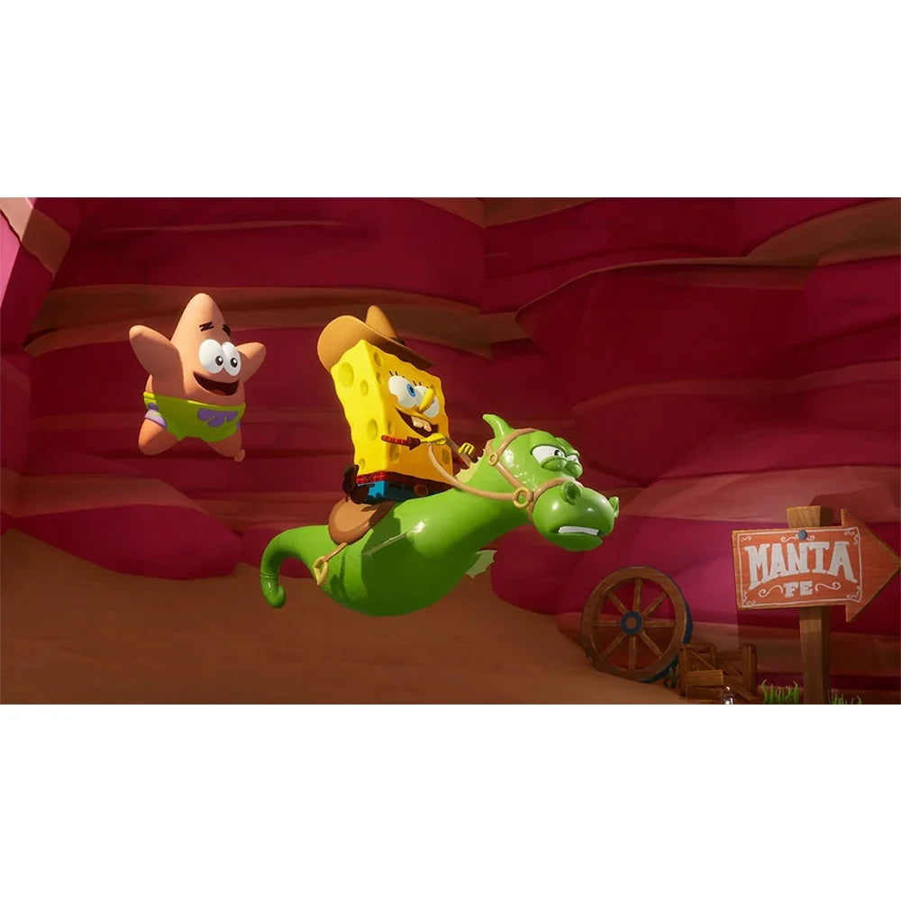 Nintendo Switch Game Deals -  SpongeBob SquarePants: The Cosmic Shake -  Support TV Tabletop Palm Game Mode