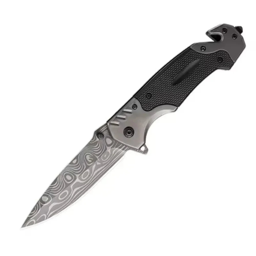 Multi functional Folding Knife Convenient Sharp Survival Knife Outdoor Camping Hiking Wilderness Survival Knife Fishing Knife
