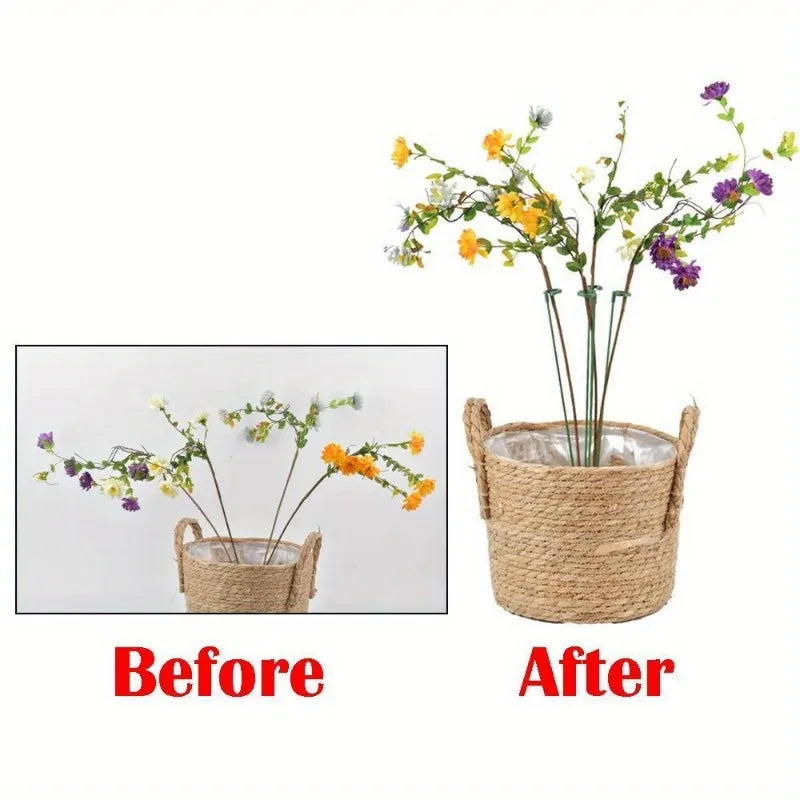 10pcs Potted Plant Support Racks Durable Floral Climbing Stands Home Garden Decor Gardening Tools