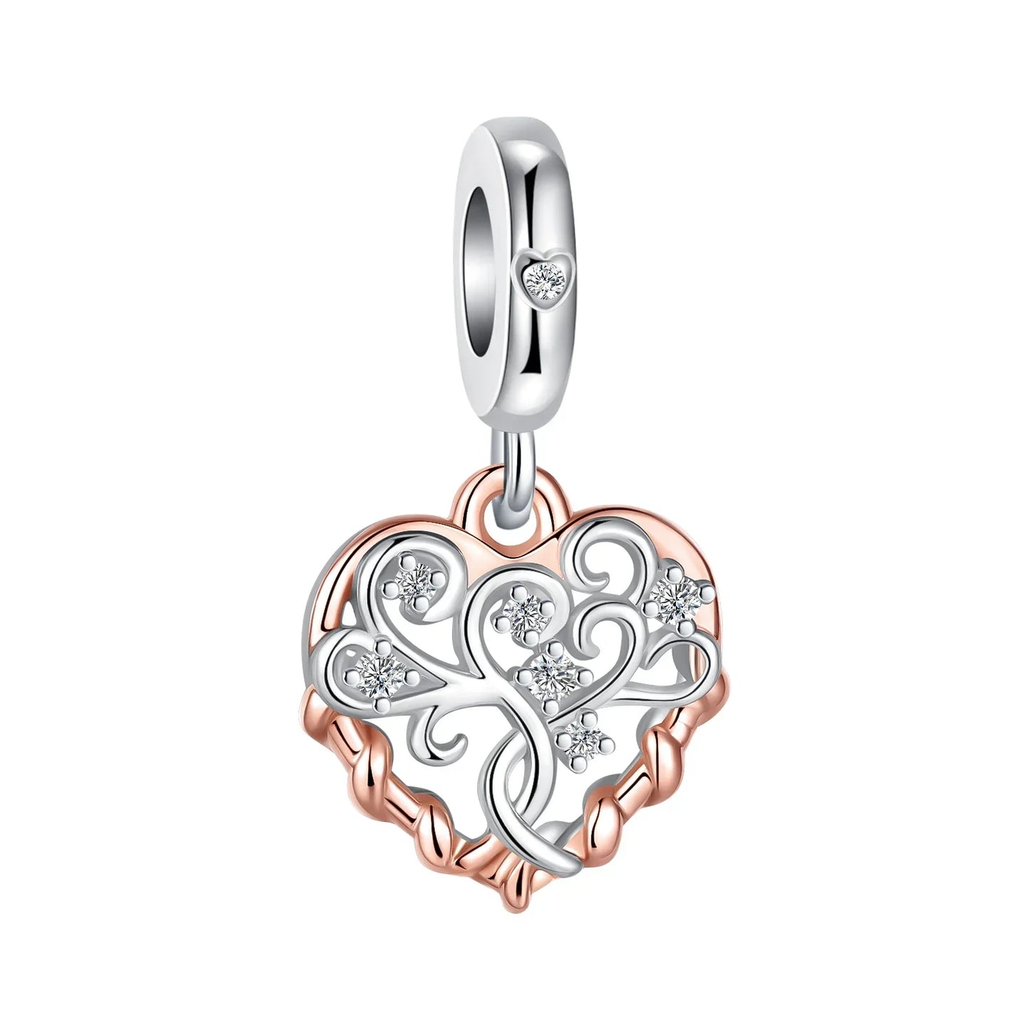 925 Sterling Silver Fashion Bee Honey Jar Sunflower Autumn Series