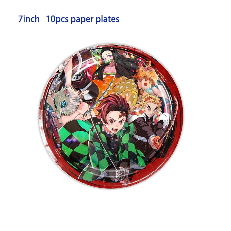 Anima Demon Slayer Party Decoration Supplies