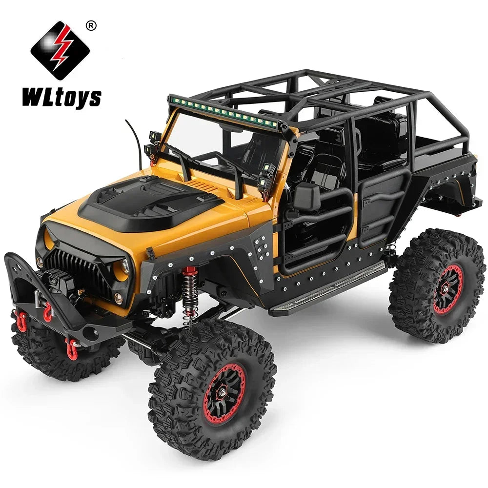 New Wltoys 104026 104010 104020 RC Car 1/10 Electric 4-Wheel Drive Climbing Remote Control Car Off-Road Vehicle Toy Racing Car