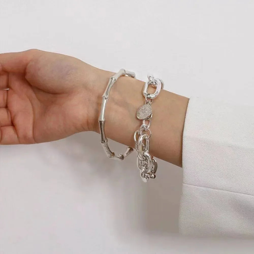 Bohemian Vintage Hollow Flower Finger Bracelet For Women Festival Turkish Slave Bracelets Beach Gypsy Tribal Bangle Sexy Jewelry