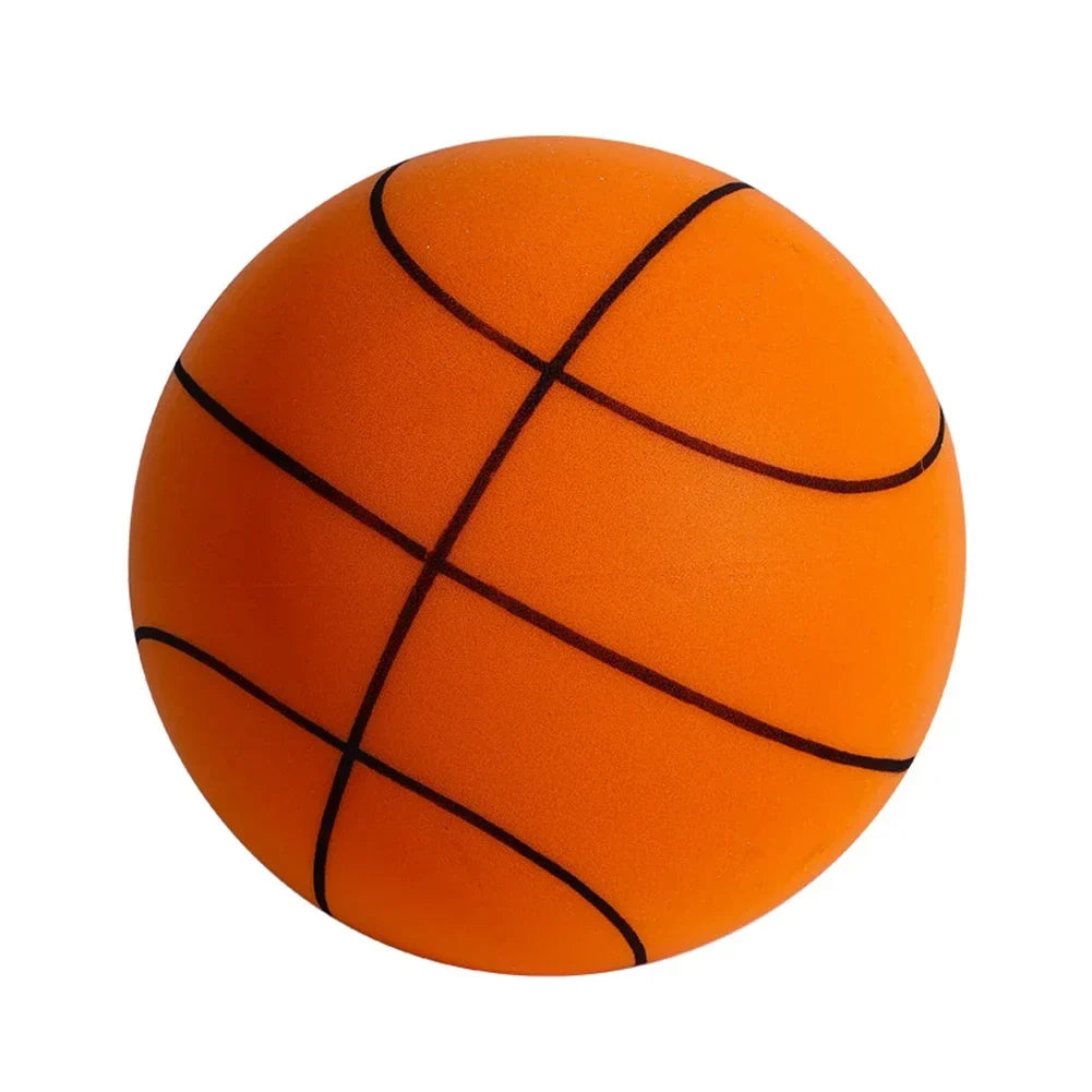 Silent Soft Ball High-Resilience Mute Dribbling Basketball Lightweight 3/5/7 for Various Indoor Activities