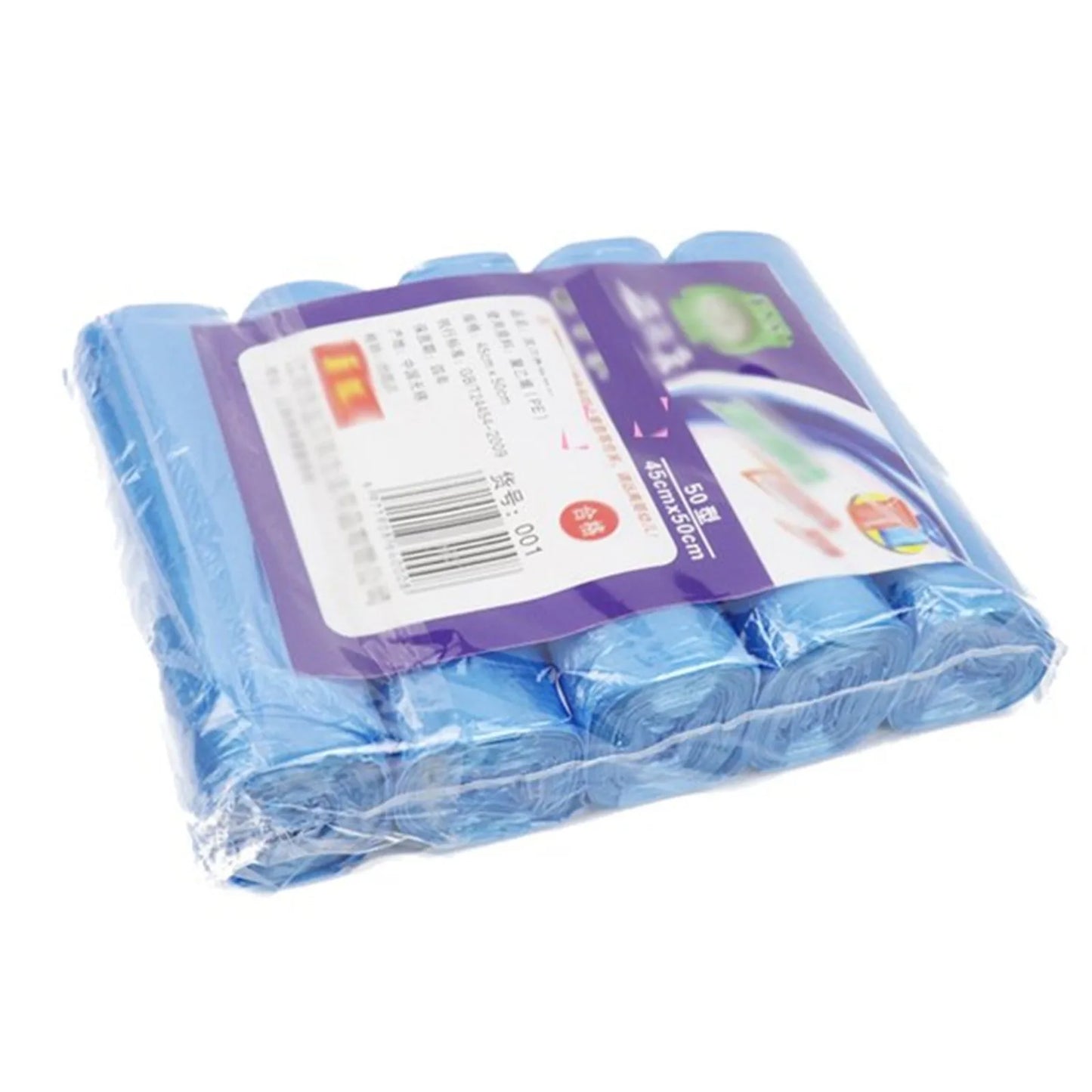 5 Rolls 100 Counts Disposable Small Trash Bags  Office Kitchen Waste