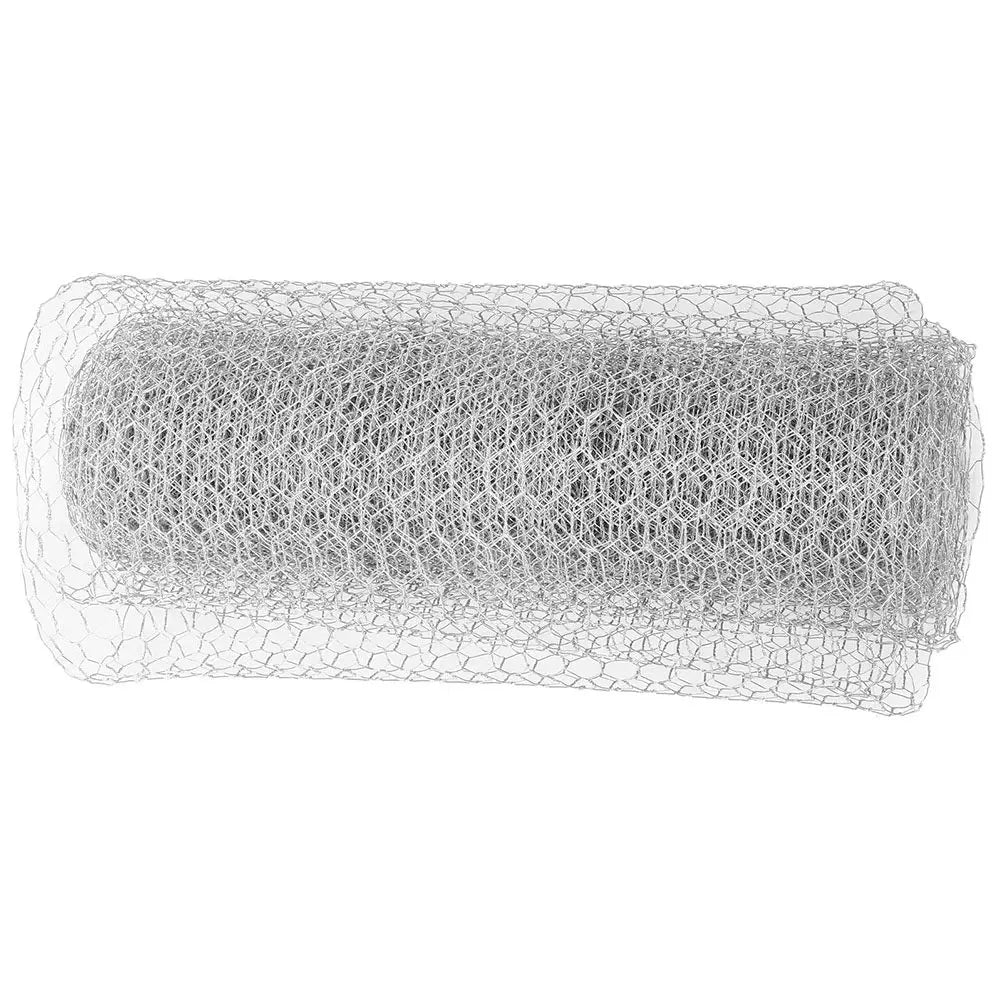 1 Roll Chicken Wire Fence Poultry Netting Garden Wire Mesh for Livestock Enclosure Outdoor DIY Projects Farm Animal Pen