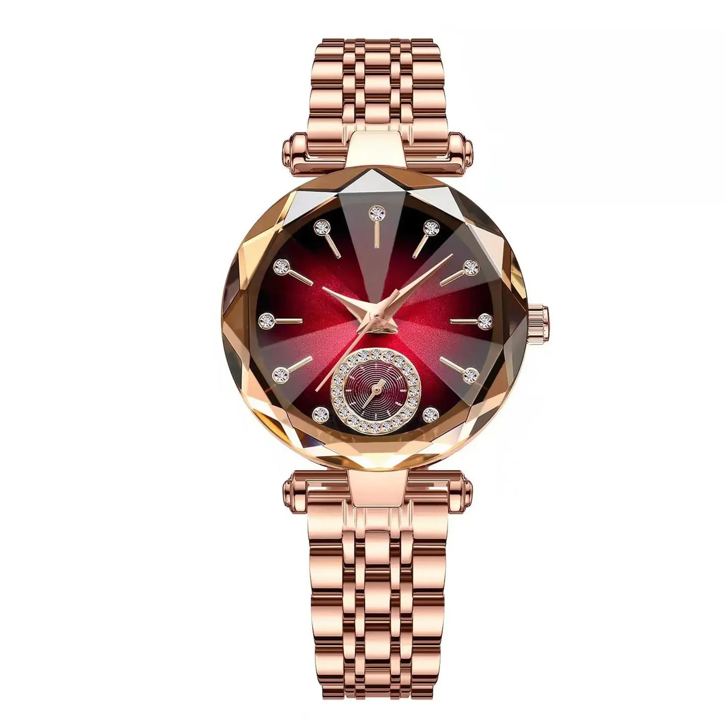 Luxury Woman Wristwatch Elegant Waterproof Stainless Steel Watch for Ladies Dress Diamond Quartz Women's Watches Reloj Часы 손목시계